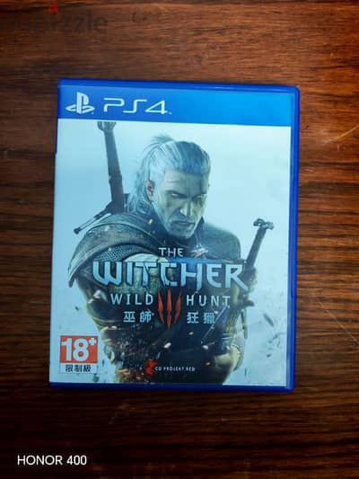 The witcher 3 : wild hunt. . . ps4. . . no scrach