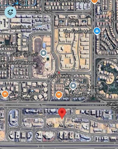 قطعة ارض بنشاط تجاري ٨٠٠م بجوار مطعم بحري للاسماك ترخيص بدرووم وارضي ودورين متكرر وغرف سطح