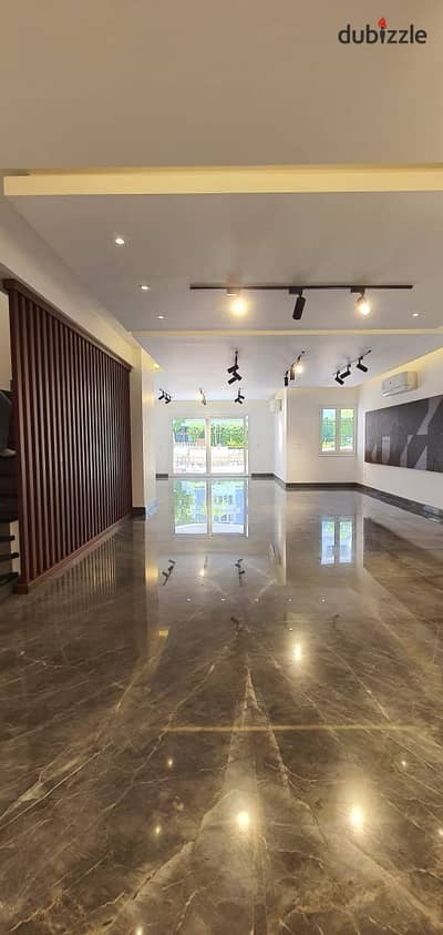 For Rent Ivilla Garden 350m – Mountain View Compound, Ultra – Super lox, Near the AUC | New Cairo