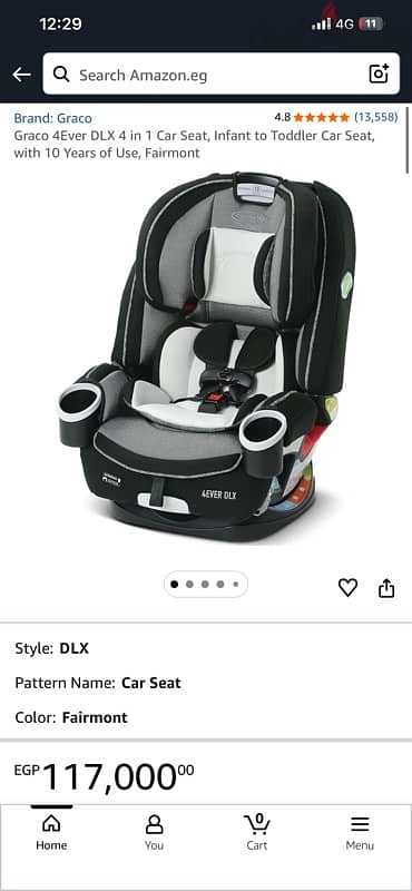 Graco 4Ever Car seat