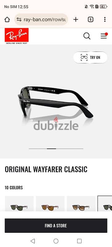 Original rayban wayfarer classic 2