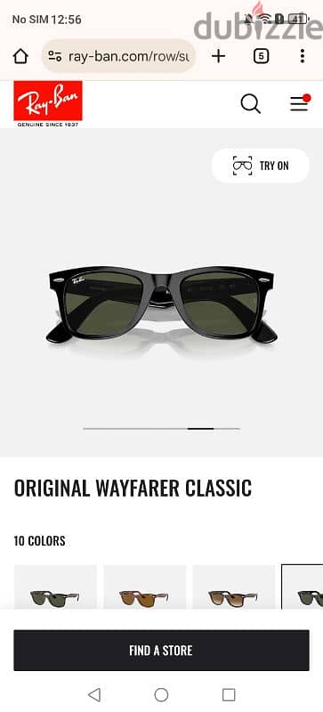 original rayban wayfarer classic