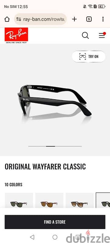 original rayban wayfarer classic 4