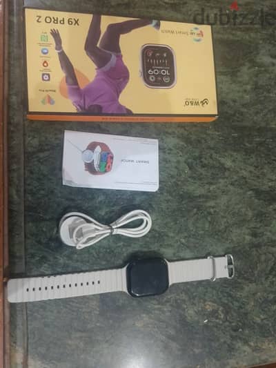 ساعه x2 pro call مستعمله استعمال لمده ثلاث اشهر بحاله جيده