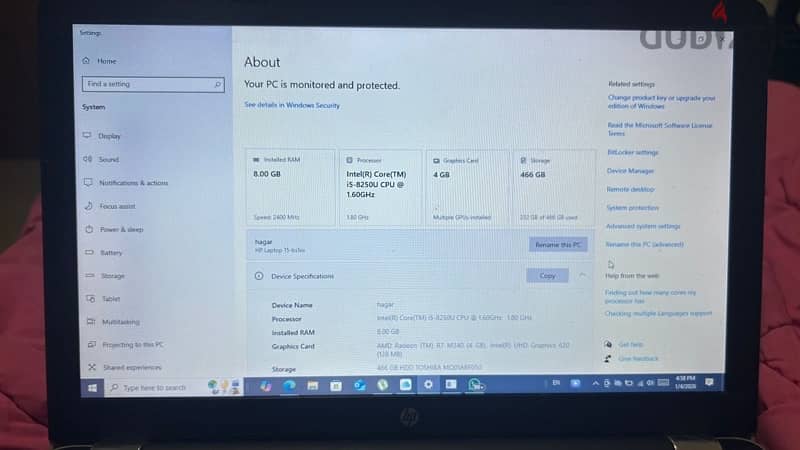 HP Laptop 4