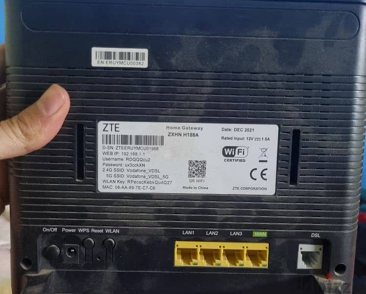 Vodafone vdsl router + vodafone mifi - Computer Accessories & Spare ...