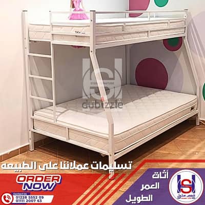سرير دورين معدن الصورة علي الطبيعة