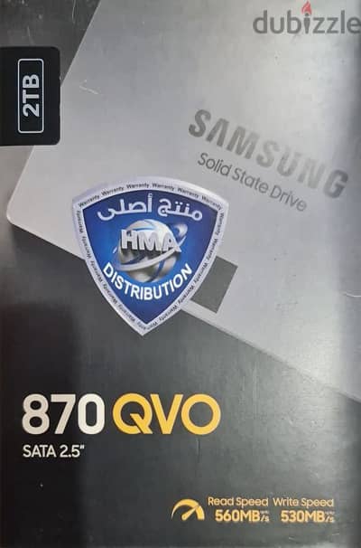 Samsung SSD 870 QVO 2TB  - Health 98%