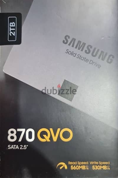Samsung SSD 870 QVO 2TB  - Health 100%