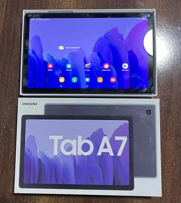 تاب samsung a7 للبيع بحالة ممتازة