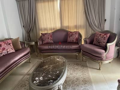 صالون مودرن عمولة بحالة جيدة جدا
