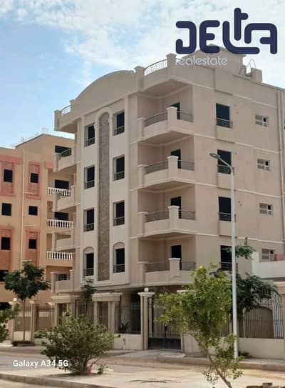 Apartment for sale, 145 square meters, in the Boulevard district, 6th of October City, North District  Close to the UNESCO Axis, Porto October, Moun