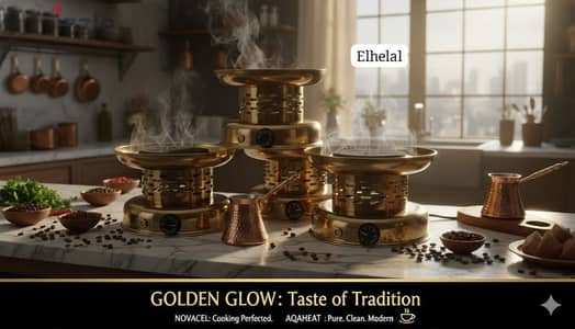 رماله قهوة كهرباء استانلس للبيع