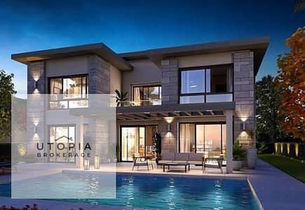 توين هاوس للبيع في كمبوند سوان ليك ريزيدنس – القاهرة الجديدة من تطوير شركة حسن علام