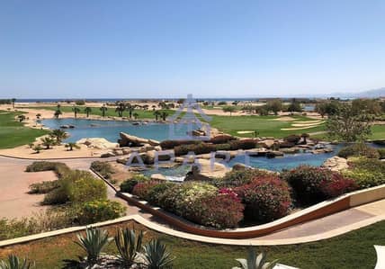 First Row Villa Fully Finished Lowest Downpayment For Sale Over 7 Years of Installments  In _New Gouna _ Red Sea _