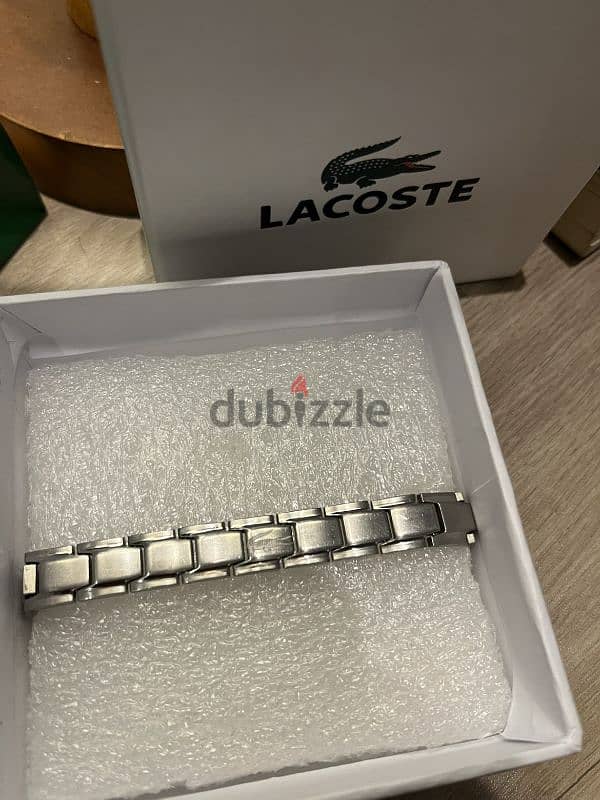 silver Lacoste 1
