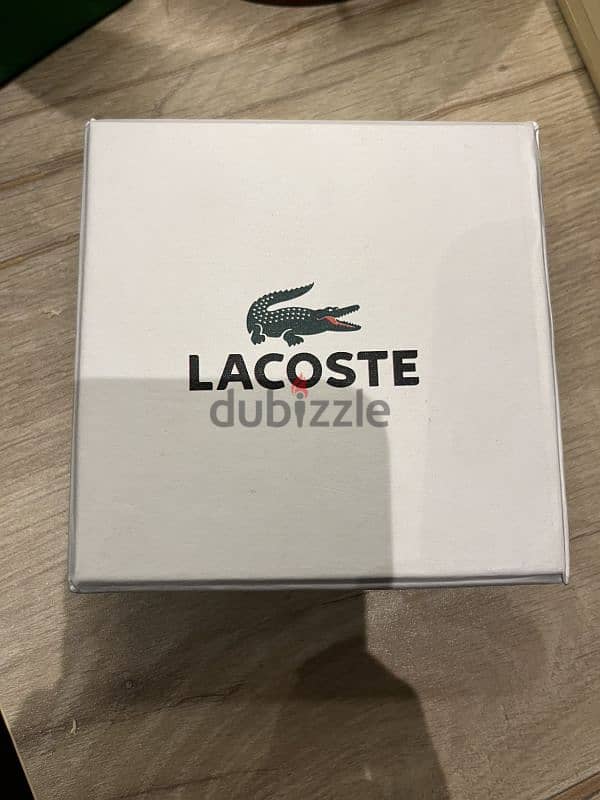 silver Lacoste 3