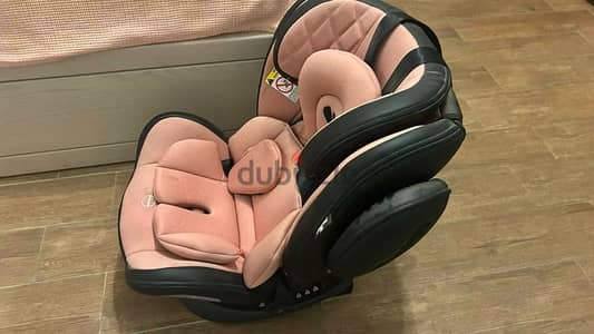 Lorelli Pink Car Seat for Sale (0–36 kg) – Like New