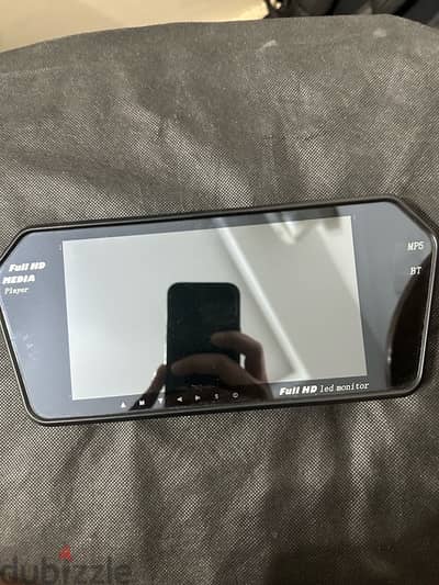 dvd Car mirror monitor 7 inch with USB and SD