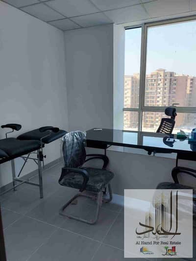 عيادة مفروشة مجهزة مكيفة المعادي الجديدة