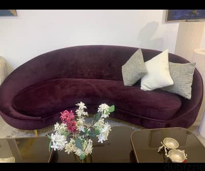 Purple Sofa
