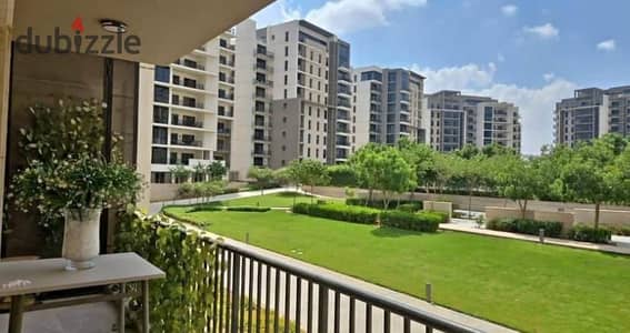 شقه  للبيع بفيو  لاند سكيب  داخل زيد ويست في قلب الشيخ زايد تشطيب بالكامل بالتكيفات جاهزه للمعاينه