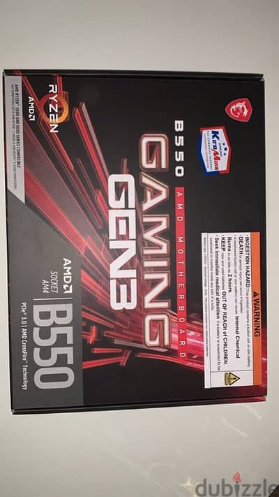 Msi b550 motherboard(new)