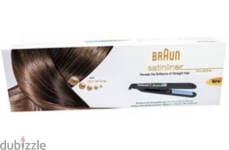 مكواة فرد الشعر Braun Satin Hair.