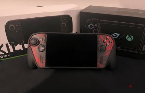 XBox Ally X with DBrand case and protector - جهاز اكسبوكس الاي اكس