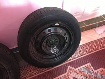 جنط 15 بالكاوتش