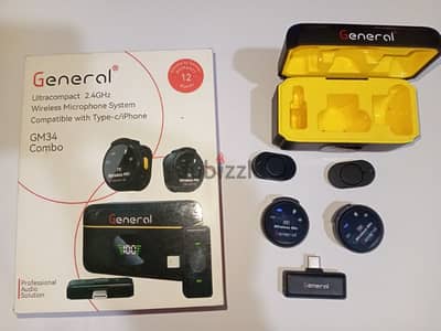 مايك تصوير  General Gm34 Combo