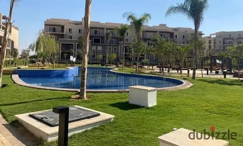 شقة بجاردن للبيع علي بفيو لاند سكيب داخل كمبوند اكتوبر بلازا من سوديك في قلب الشيخ زايد ( October Plaza)