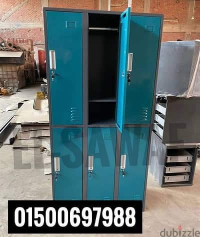 لوكر معدن صاج محمل مستورد _ دولاب _ وحدات_ دهان اليكتروستاتيك _ locker