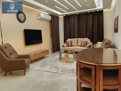 شقة للايجار المفروش موقع مميز في الرحاب - اول سكن