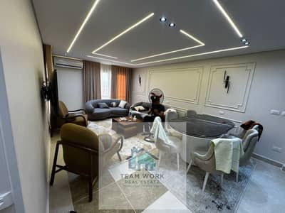 شقة للايجار المفروش بالشيخ زايد كمبوند بجنه زايد 2- Furnished apartment for rent in Sheikh Zayed, Jannah Zayed 2 compound