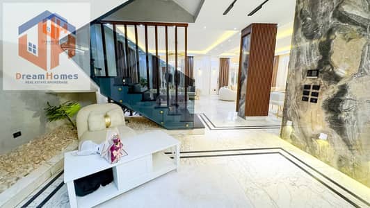 Villa with furniture, appliances, and swimming pool for sale in Madinaty