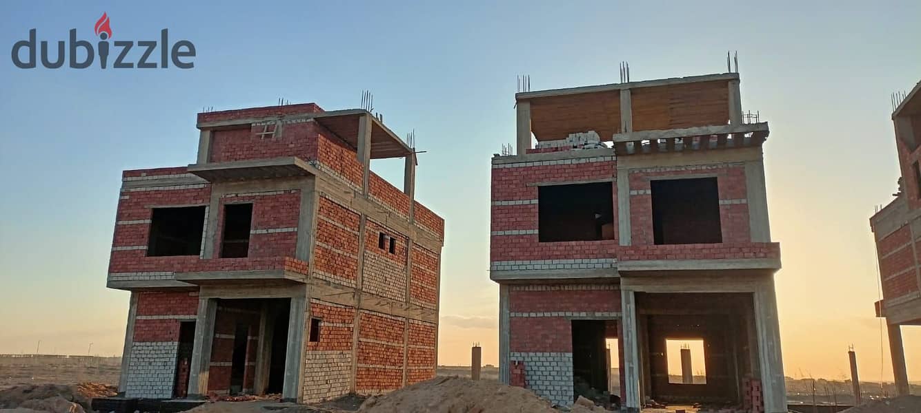 6 Bedrooms 269 sq.M Twinhouse for sale 13,500,000 EGP in New Zayed, Sheikh Zayed