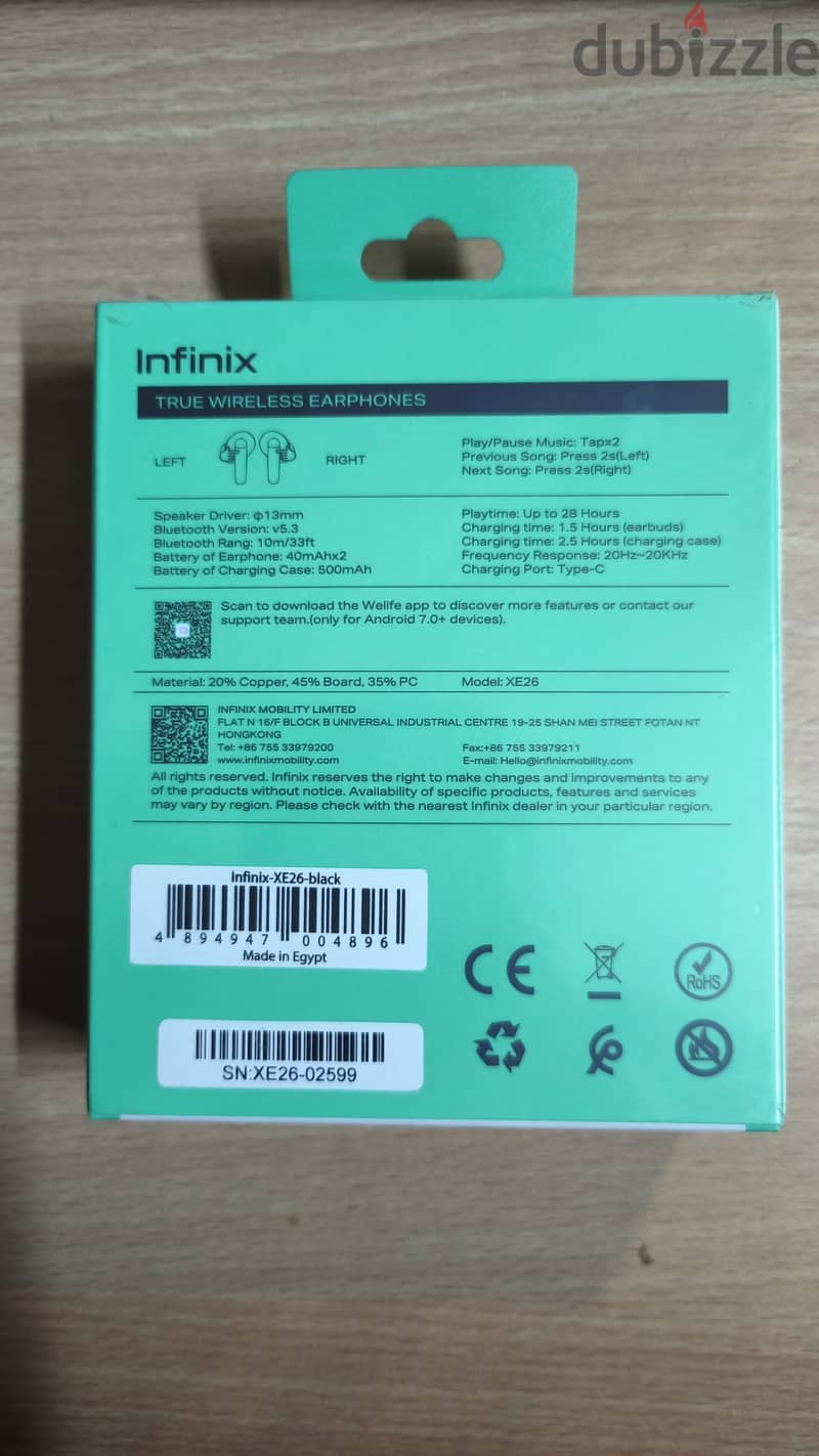infinix buds neo 1