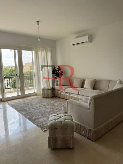 Fully furnished apartment with garden view  for rent in mivida  avenues  New Cairo