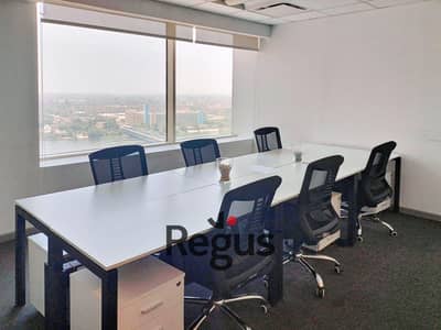 All-inclusive access to professional office space for rent for 10 persons in Nile City Towers