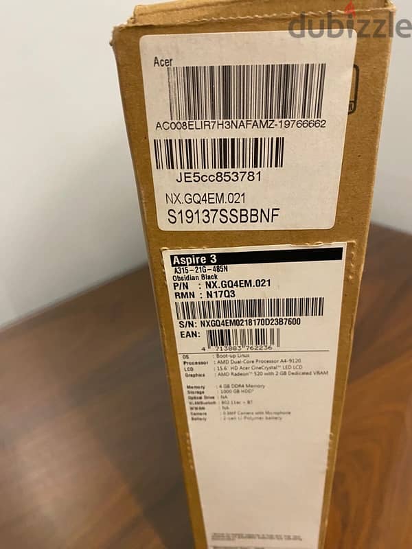 acer laptop aspire 3 5