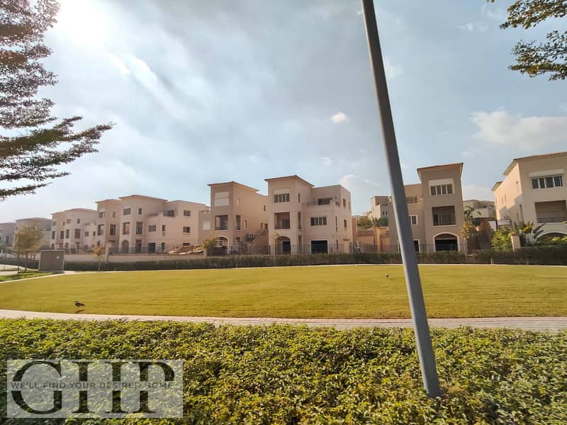 First Row Golf Villa for Sale in Uptown Cairo Emaar Ready with AC's ...