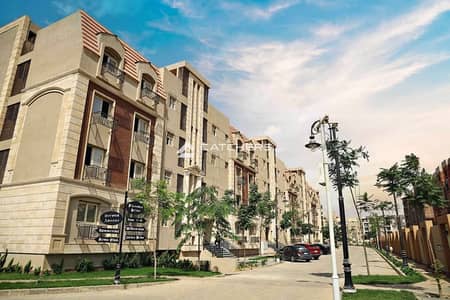 Immediate delivery apartment, ready to move in & view, with installments up to 8 years, in a compound opposite Hyde Park and near AUC.