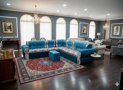 ركنة مودرن بلمسات كلاسيكية ركنة دريم المتميزة بتصميمها العصري