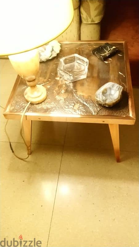 Vintage ZAMBIAN Copper Table 12