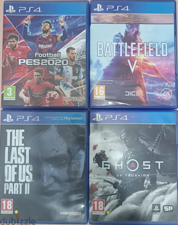 PS4, PS3 Discs