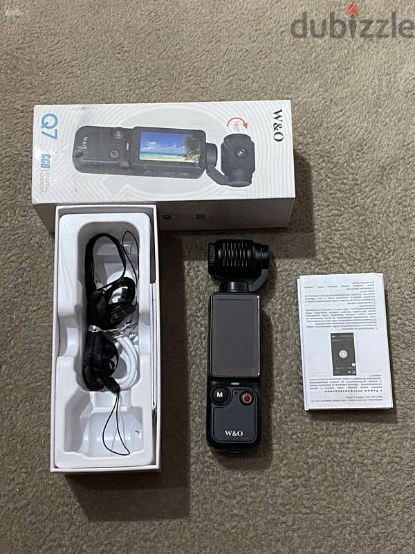 Camera W&O Q7 4k Vlogging Camera 4