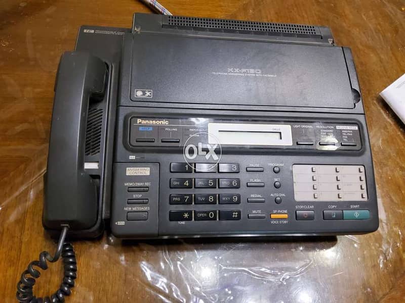 Panasonic fax KX-F130  فاكس باناسونيك حالة ممتازة 0