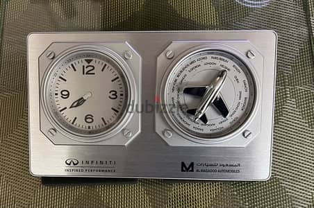 international clock automatic with turning plane time zone selector