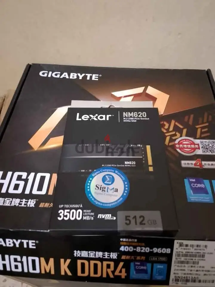 Bundle I3 12100F - H610 - RX47065598322755713126